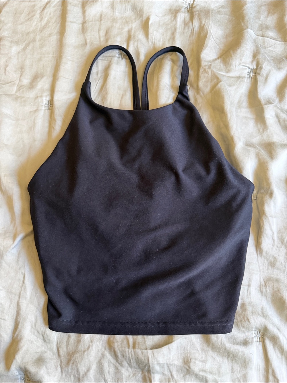 OLD NAVY Women's Black High-Neck Workout Tank